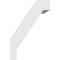 Ekena Millwork 5-in. W x 8-in. D x 12-in. H Burlington Architectural Grade PVC Knee Brace BRCP05X08X12BUR - alternate 3